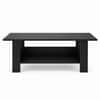 Spydercraft Gabriel Modern Coffee Table in Black Finish
