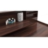 Kaito King Size Bed In Walnut Finish