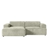 Sophisticated Wood Right Aligned 2-Seater With Upholstery Non Storage Sofas In Grey Colour