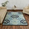 Multicolor Traditional Machine Made Polyester 2 X 5 Feet Carpet