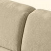 Sophisticated Wood Right Aligned 2-Seater With Upholstery Non Storage Sofa In Grey Colour