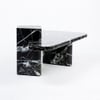 Bronski Marble Coffee Table In Gray Finish