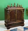 D'Dass Sheesham and Mdf Wooden Home Temple For Pooja Mandir For Home
