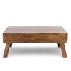 Kassel Sheesham Wood Coffee Table In Teak Finish