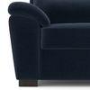 Adelaide Premium 1 Seater Fabric Sofa in Cobalt Colour