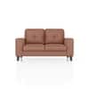 Verona Premium 2 Seater Fabric Sofa in Mocha Mouse Velvet Colour