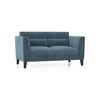 Lewis 2 Seater Fabric Sofa In Ocean Weave Colour