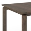 Catria Solid Wood Dining Table In Danish Walnut Finish