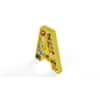 Abracadabra Engineered Wood  Bookshelf in Yellow Finish