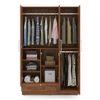 Bocado 3 Door Wardrobe in Sheesham Finish
