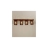 Ventus Brown Solid Wood Ceiling Light