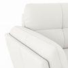 Vetra 2 Seater Leather Sofa In White