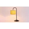 Ruth Yellow Jute Shade Iron Table Lamp