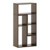 Hayden Engineered Wood Bookshelf in Californian Walnut Finish