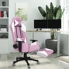 ASE Gaming Gold Series With Footrest Gaming Chair (Pink)