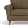 Oxford 1 Seater Fabric Sofa in Dune Colour