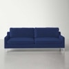 Velore Fabric Sofa (Navy Blue)