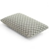 Popcorn Knit Cushion Cover  Vanilla Grey Melange 12X20  Inches