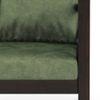 Alden 1 Seater Wooden Sofa (Moss Green Velvet)