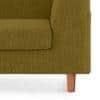 Rubik Premium 3 Seater Fabric Sofa in Olive Green Colour