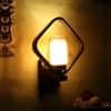 Eliante Brillia Brown Mdf Wall Light With E27 Holder In Brown Colour