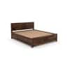 Somi Solid Sheesham Wood King Size Hydrolic Storage Bed In Natural Teak Finish