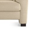 Farina Essential 1 Seater Fabric Sofa in Pearl Colour