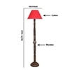 Devansh Wooden Floor Lamp