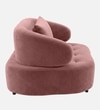 Henry Velvet 1 Seater Sofa Peach color