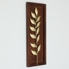 W-Evan Abstract Metal Wall Decor in Gold Set of 1