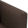 Florence Compact Sofa Set (Colour : Mocha Brown , Seater : 2+1+1)