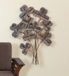 W-Jane Abstract Metal Wall Decor in Multicolor Set of 1