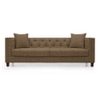 Windsor Essential 3 Seater Fabric Sofa in Dune Colour
