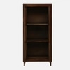 Selvian Solid Wood  Tall Cabinet In Tobacco Colour