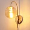 Eliante Modern Wall Lights Mild Steel & Glass Material Gold & Champaign Finish