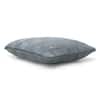 Nora Monument Grey Cotton Knitted Decorative Cushion Cover 12 x 20 Inches