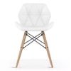 Ormond Accent Chair in  White Colour