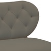 Twilight Grey Fabric Accent Chair