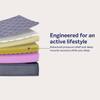 Sleepwell FitRest Plus Premium Mattress Medium Firm Optimal Body King Size 75x72x7 in