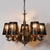 Devansh Dual Steel Metal  Wallmounted Lamp With Beige Jute  Shade