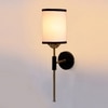 Devansh Metal Electric Wall Light in Black Colour with Multi Shade Count of 1 Light