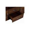 Yuko TV Unit with Two Drawers in Columbia Walnut Finish