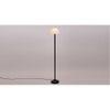 Gordon Black Cotton Shade Floor Lamp