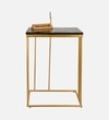 Aureum Metal Side Table in Gold Colour