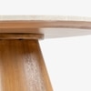 Nira Solid Wood Coffee Table in Brown Colour