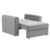 Melano  Pull Out Sofa cum Bed  in Grey Colour