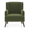 Brando Arm Chair in Moss Green Colour