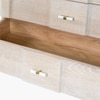 Dune Solid Wood Chest of Drawers in Brown Colour