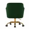 Doe Buck Clemence Modern Green Tufted Velvet Office Chair