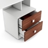 Guide-02 Study Table Frosty White